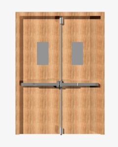 WOODEN ACOUSTIC CUM FIRE DOOR